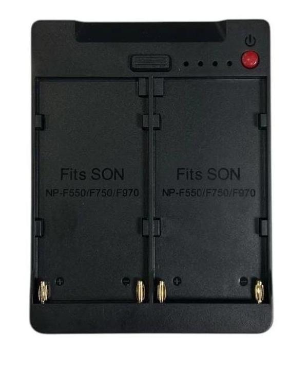 Andoer NPF-VM  NP-F550 / F750 / F970  Piller için  V-Montaj Dönüştürücü Adaptörü - Image 1