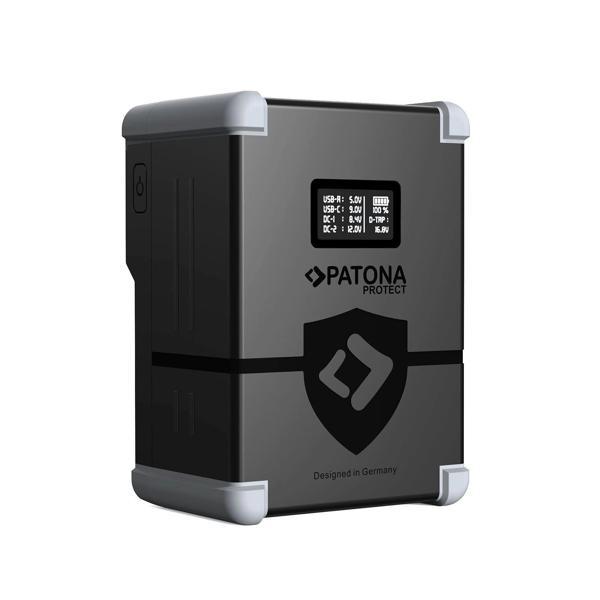 PATONA PROTECT V-Mount Pil V99-PD100 99Wh USB-C USB-A D-Tap 2xDC çıkışı - Image 1