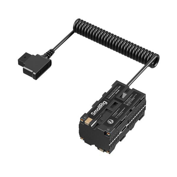SmallRig 4884 D-Tap - Çift Taraflı NP-F Sahte Pil Güç Kablosu - Image 1