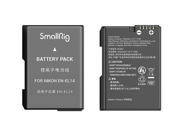 SmallRig 4069 EN-EL14 Nikon Fotoğraf Makinesi Pili - Image 1
