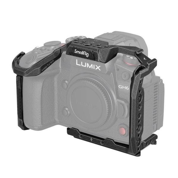 SmallRig 3440  Panasonic LUMIX GH6 için Black Mamba Serisi Kamera Kafesi - Image 1