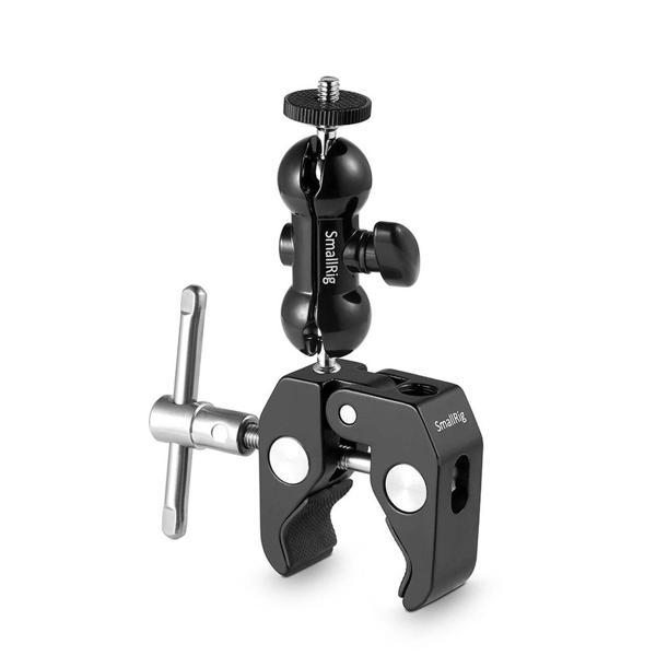 SmallRig 1138B Çift Bilyalı ve 1/4'' Vidalı Süper Kelepçe - Image 1