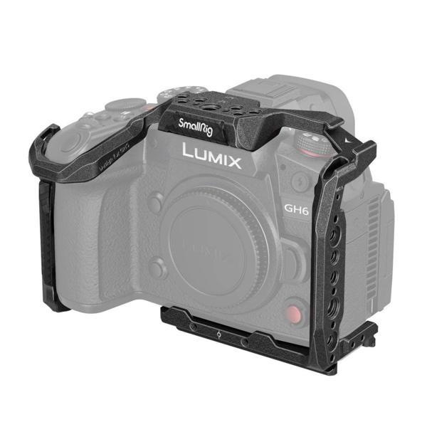 SmallRig 3440  Panasonic LUMIX GH6 için Black Mamba Serisi Kamera Kafesi - Image 1