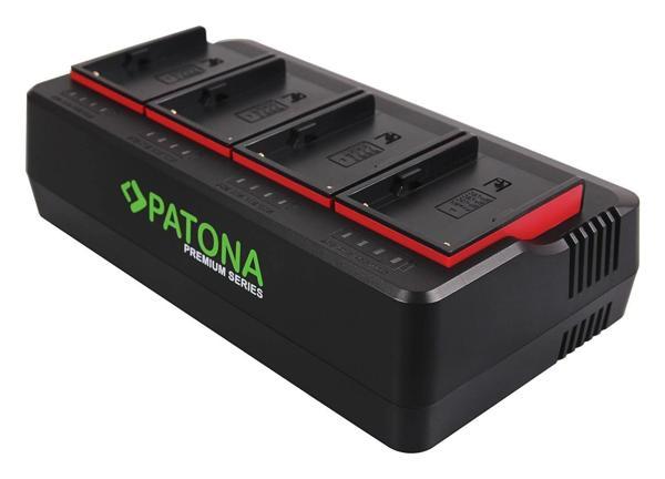 PATONA Premium 1688 / 1691 Sony BP-U30 BP-U60 BP-U90 BP-U95 için  4'lü Şarj Cihazı - Image 1
