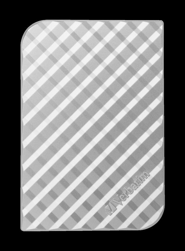 VERBATIM 53197 - 1TB USB 3.0 SILVER PORTABLE HARD - Image 1