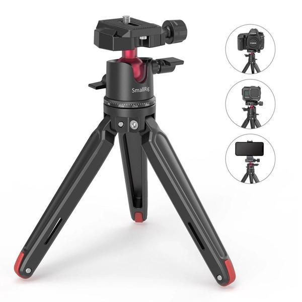 SmallRig BUT2664 Panoramik Top Kafalı Masa Üstü Mini Tripod - Image 1