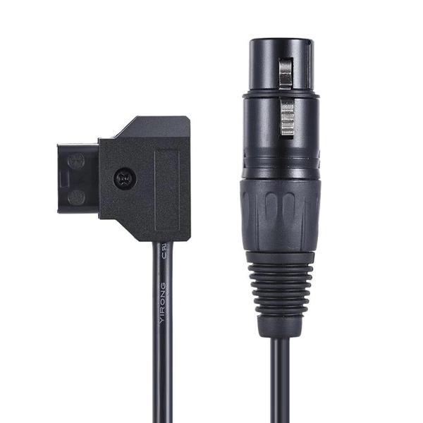 Andoer D4261 D-Tap Erkek - XLR 4-Pin Dişi Adaptör Güç Kaynağı Kablosu - Image 1