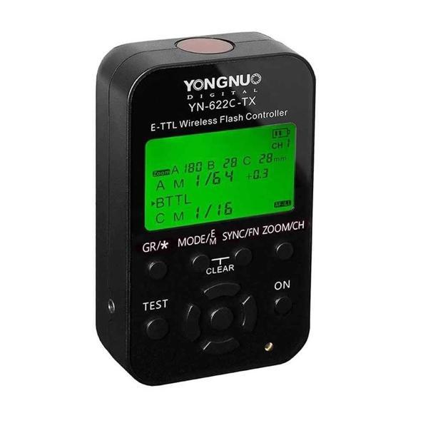 Yongnuo YN-622C Modeli İçin  TX E-TTL Ekranlı Tetikleyici Canon Uyumlu (Tekli) - Image 1