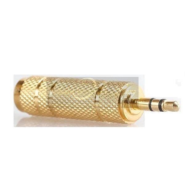 OEM Marka JC35 Stereo Ses Jakı  3.5mm Erkek 6.5mm Dişi Adaptörü - Image 1