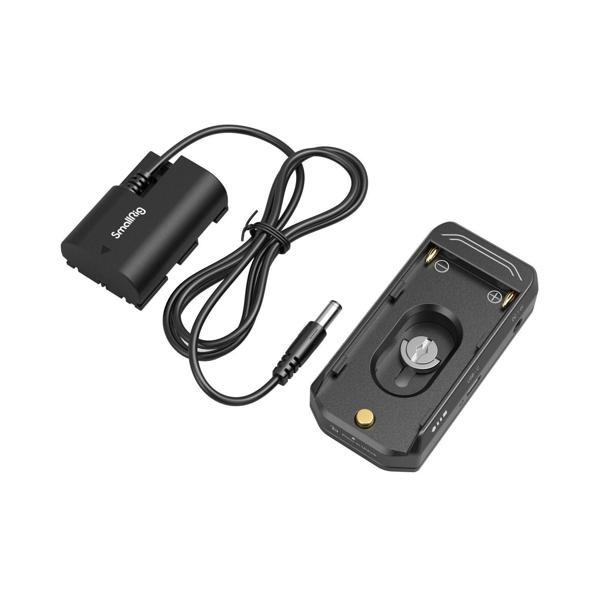 SmallRig 4340 NP-F Pil  Montaj Plakası Kiti LP-E6NH Sahte Pil Güç Kablosu  İle - Image 1