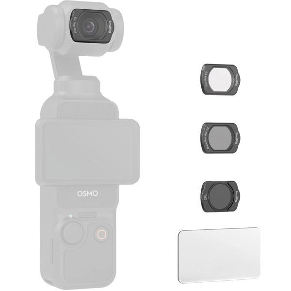 SmallRig 4775 DJI Osmo Pocket 3  için / Beyaz Difüzyon / CPL Filtre / Ekran Koruyucu Filtre Seti - Image 1