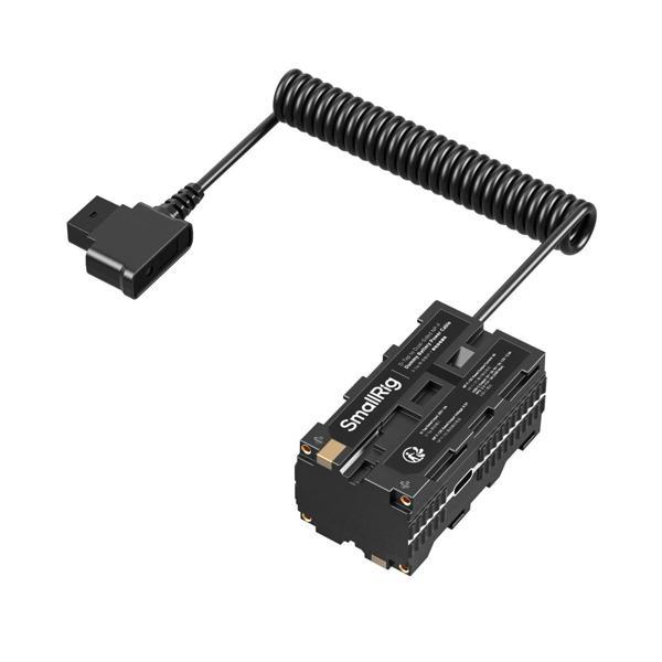 SmallRig 4884 D-Tap - Çift Taraflı NP-F Sahte Pil Güç Kablosu - Image 1