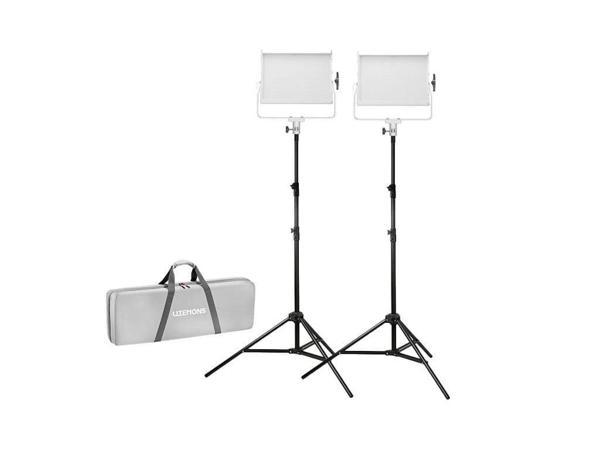 Godox LP600R K2 RGB 2'li Panel LED Işık Kiti - Image 1