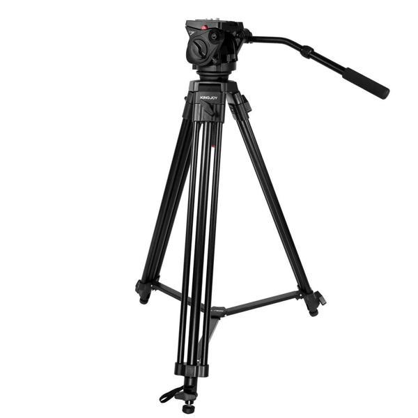Kingjoy VT2100L+VT3530 Profesyonel Video Tripod - Image 1