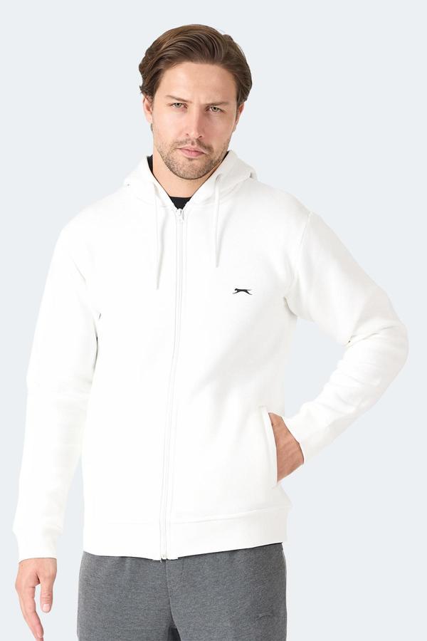 Slazenger MAJESTIC  I Erkek  Ekru Sweatshirt - Image 1