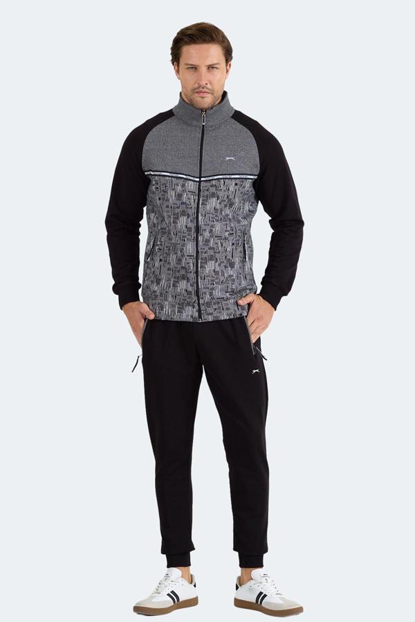 Slazenger FERVOR Erkek  Siyah Eşofman Takımı - Image 1