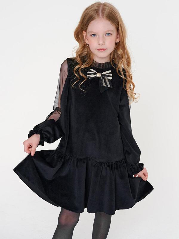 Siyah Kadife Elbise - Image 1