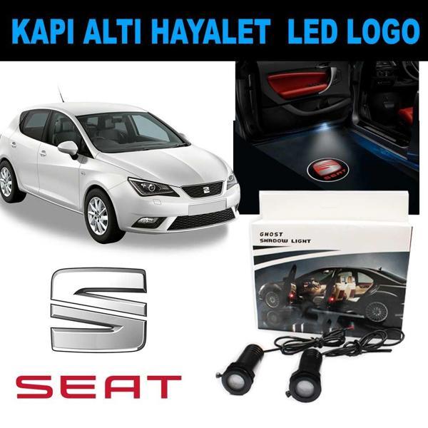 Kapı Altı 3D Hayalet LED Logo Seat - Image 1