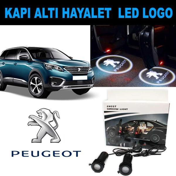 Kapı Altı 3D Hayalet LED Logo Peugeot - Image 1