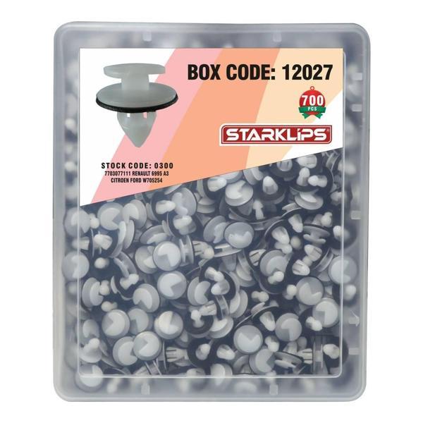 Set Kutu Klips 7703077111 Renault 6995 A3 Citroen Ford W705254 W710744 700 Parça - Image 1