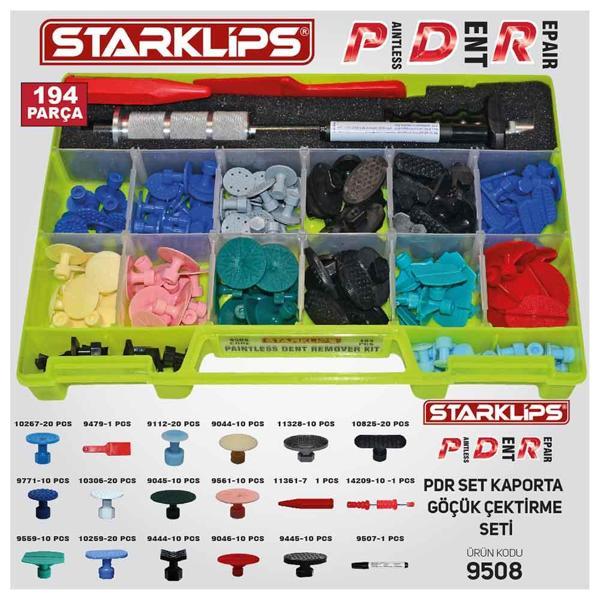 Boyasız Göçük Düzeltme Çanta Seti 194 Parça - Tokmaklı - Image 1