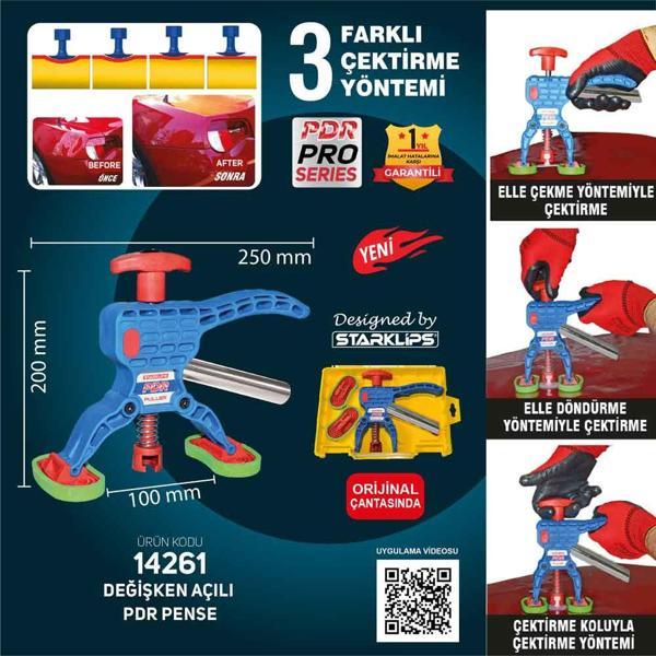 Profesyonel Boyasız Göçük Çektirme Pensesi Ayarlı Renkli Kutulu - Image 1