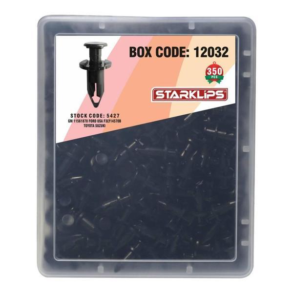 Set Kutu Klips GM 11561878 Ford Usa F3Ly14570B Toyota Suzuki 350 Parça - Image 1