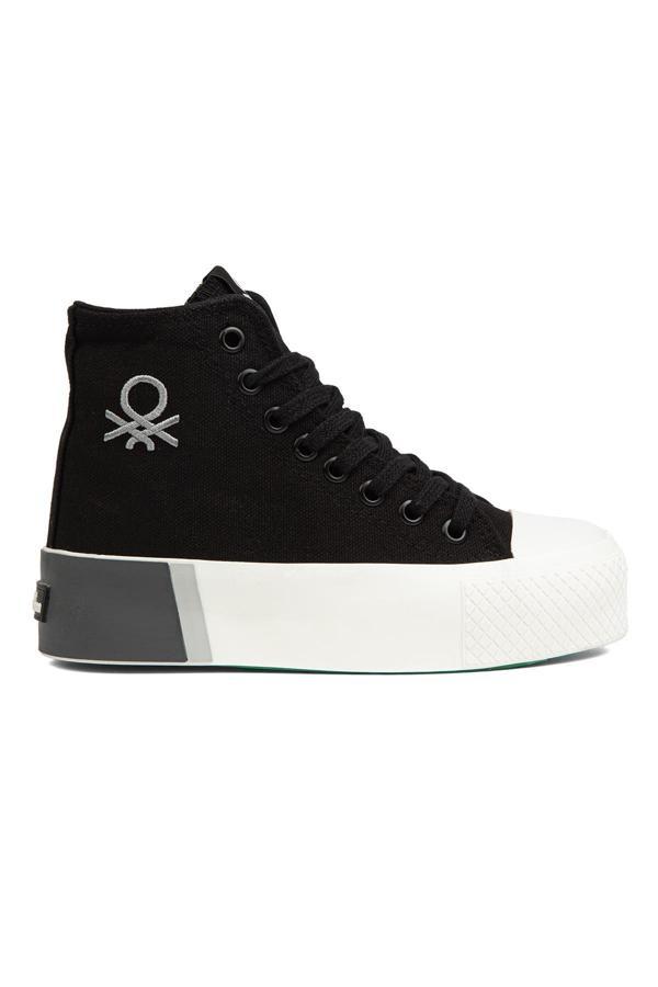 Benetton® | BN-30938 -  Siyah - Kadın Spor Ayakkabı - Image 1