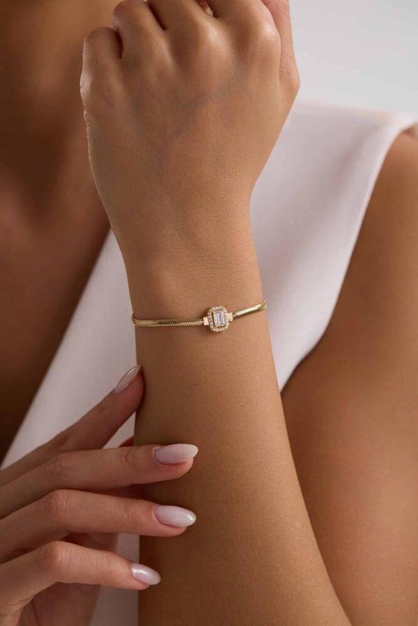 Balık Sırtı Baget Bileklik 17+3 cm - Image 1