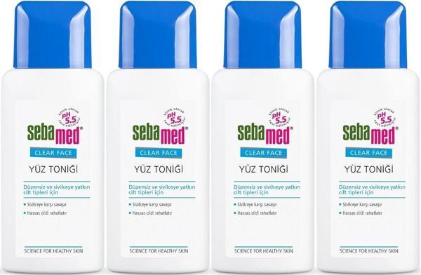 Sebamed Clear Face Temizleyici Yüz Toniği 150ML (4 Lü Set) - Image 1