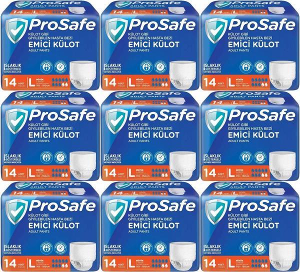 Prosafe Emici Külot Hasta Bezi L - Büyük - Large 126 Adet (9PK*14) - Image 1