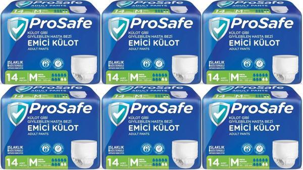 Prosafe Emici Külot Hasta Bezi M - Orta - Medium 84 Adet (6PK*14) - Image 1