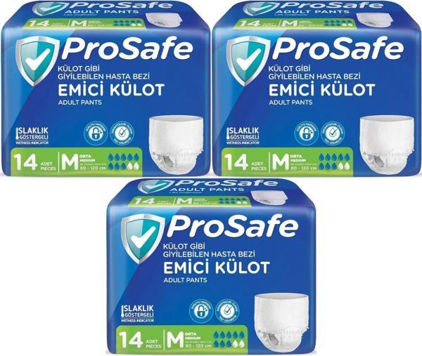 Prosafe Emici Külot Hasta Bezi M - Orta - Medium 42 Adet (3PK*14) - Image 1