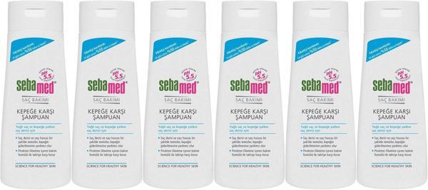 Sebamed Şampuan 400ML Kepeğe Karşı ve Yağlı Saç Tipleri için (6 Lı Set) - Image 1