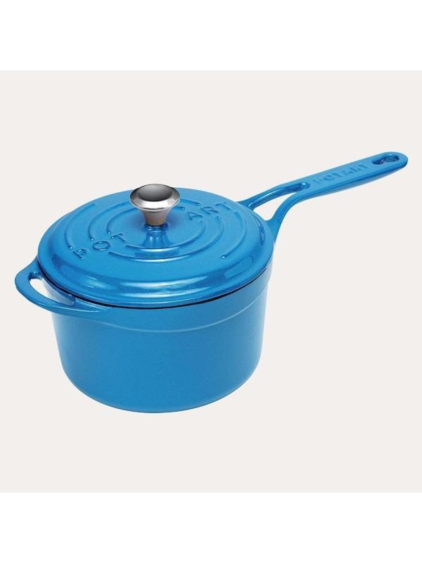 Pot Art, Sos Tenceresi, 18 Cm, Parlak Mavi - Image 1