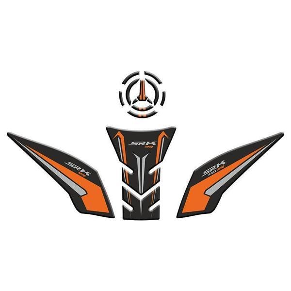Rks Srk 250 Rr - 400 2024 2025 Uyumlu Tank Pad Set 002 250 400 2024 2025 002 - Image 1