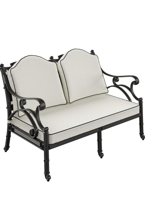 Ceritti Ferforje Görünümlü 2'Li Sandalye, Tüm Mekanlarda Kullanılabilen, Her Hava Koşuluna Uygun Sandalye - Image 1