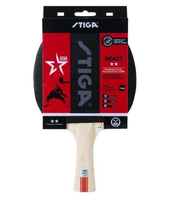 Stiga Bat React-2 Star Masa Tenis Raketi 1212-8418-01 - Image 1