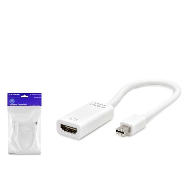 Hadron HDX7768 4K 30Hz Thunderbolt2 Mini DisplayPort (E) - HDMI (D) Dönüştürücü Adaptör - Beyaz - Image 1