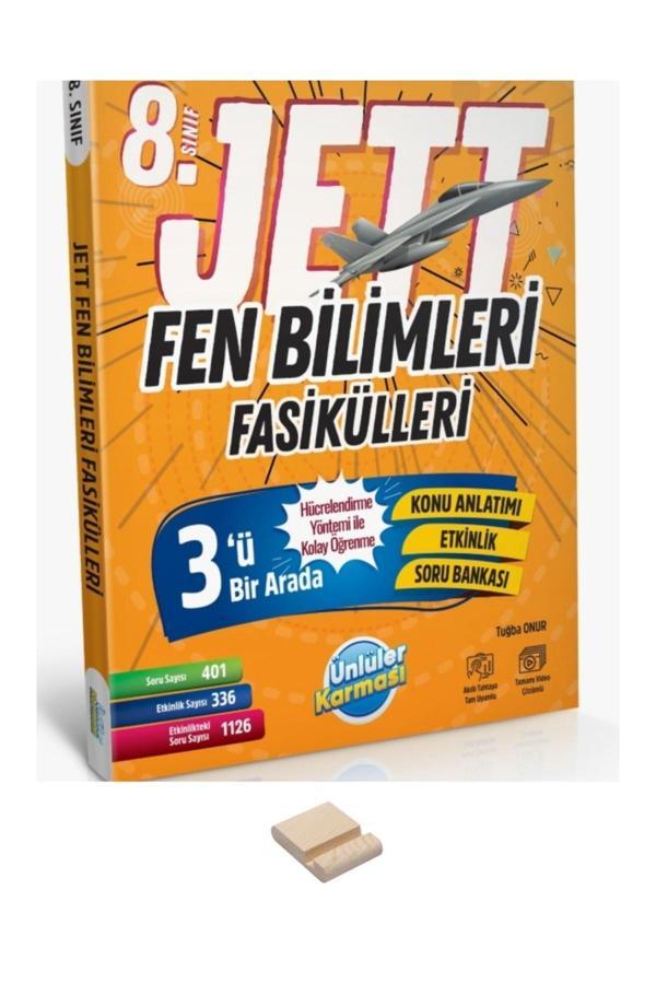 LGS 8. Sınıf Jett Fen Bilimleri Fasikülleri ve Telefon Standı - Ünlüler Karması Yayınları - Image 1