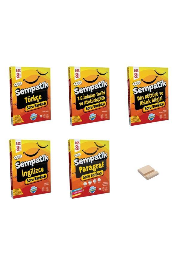 LGS 8. Sınıf Sempatik Tüm Dersler Soru Bankası 5li Set - Ünlüler Karması Yayınları - Image 1