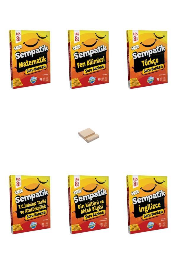 LGS 8. Sınıf Sempatik Tüm Dersler Soru Bankası 6lı Set - Ünlüler Karması Yayınları - Image 1