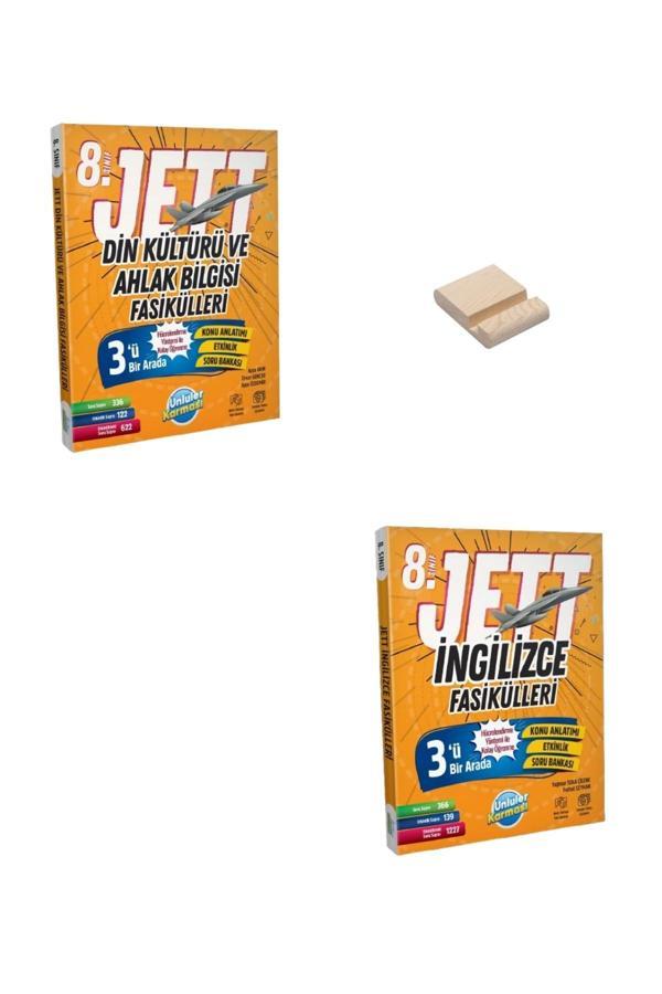LGS 8. Sınıf JETT Din ve İngilizce Fasikülleri - Ünlüler Karması Yayınları - Image 1