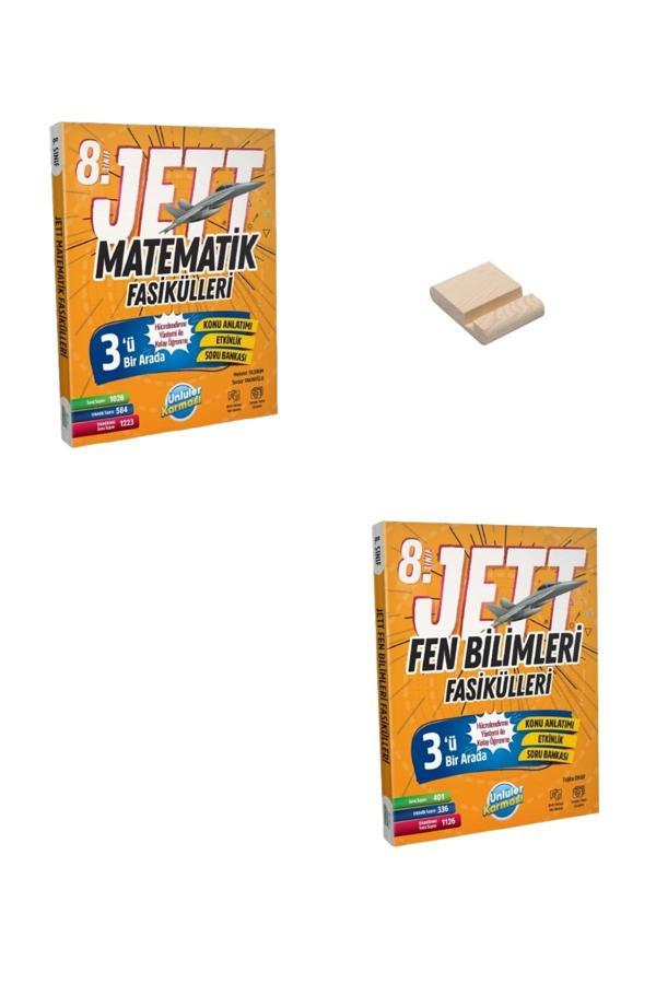 LGS 8. Sınıf JETT Matematik ve Fen Bilimleri Fasikülleri - Ünlüler Karması Yayınları - Image 1