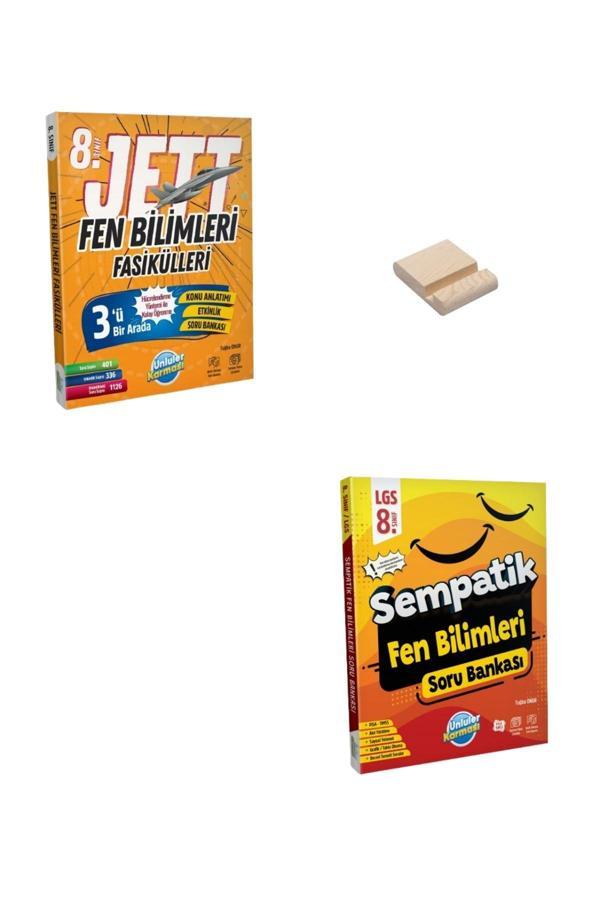 LGS 8. Sınıf Fen Bilimleri JETT Fasiküller ve Soru Bankası - Ünlüler Karması Yayınları - Image 1