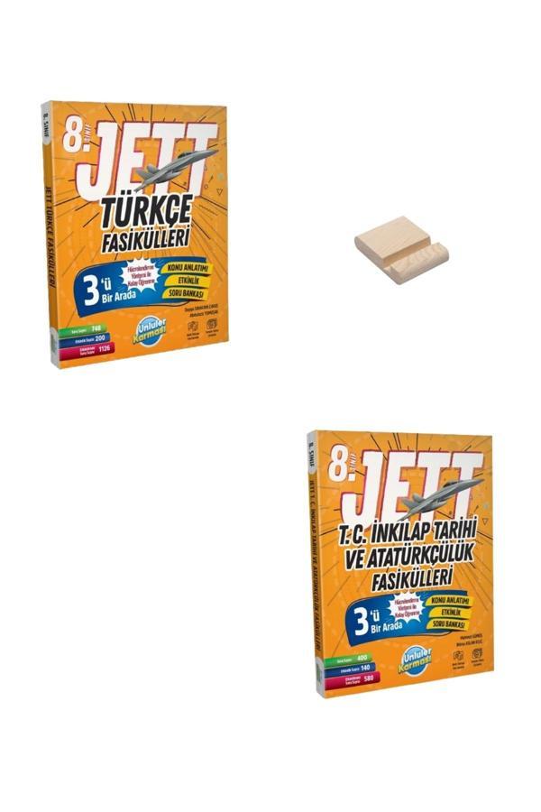 LGS 8. Sınıf JETT Türkçe ve İnkılap Fasikülleri - Ünlüler Karması Yayınları - Image 1