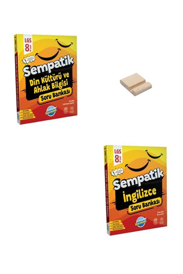 LGS 8. Sınıf Sempatik Din Kültürü ve İngilizce Soru Bankası - Ünlüler Karması Yayınları - Image 1