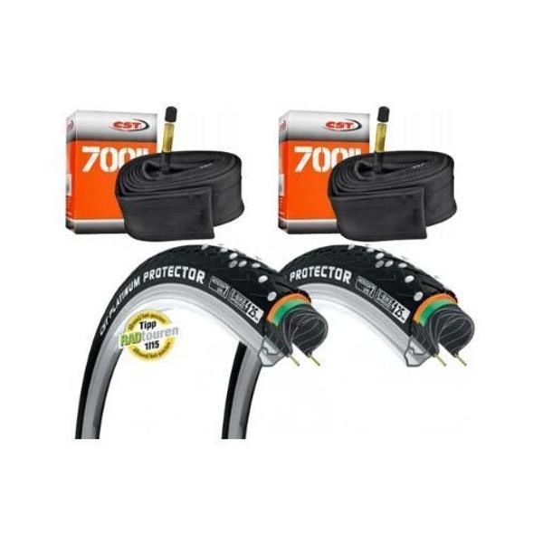 BİKE SKY CST Platinum Protector Zırhlı 700X35 Bisiklet Lastik Seti ( 2 ADET DIŞ 2 ADET  İÇ ) - Image 1