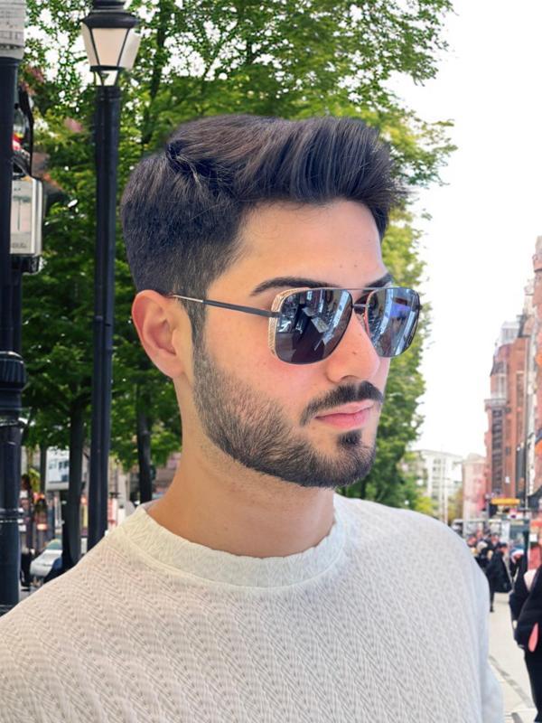 JS8569 C213 60 Black Güneş Gözlüğü - Image 1