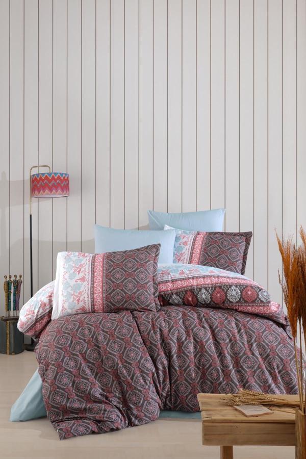 Clasy Ranforce Nevresim Takımı Çift Kişilik Pamuklu - Image 1